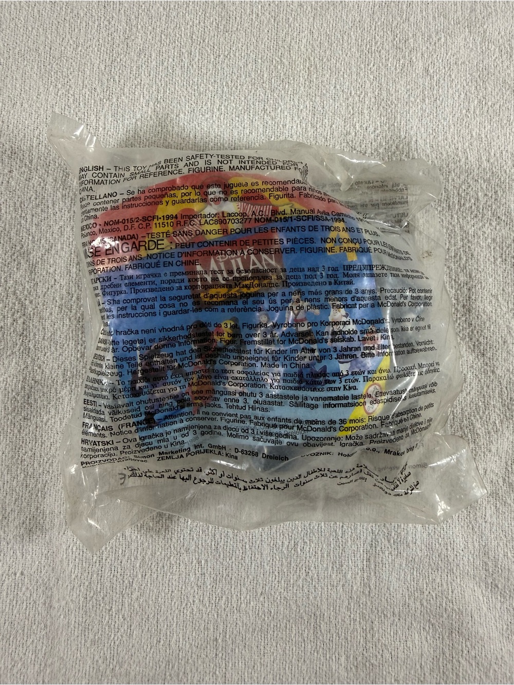 Vintage 1998 McDonalds Happy Meal Disney’s Mulan #4 Shan-Yu